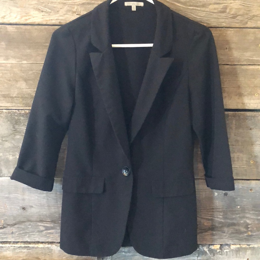 Simple Black Blazer